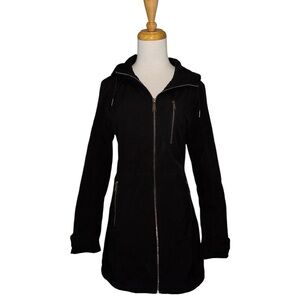 Calvin Klein Women’s Lightweight Waterproof Long Softshell Jacket – Size Small